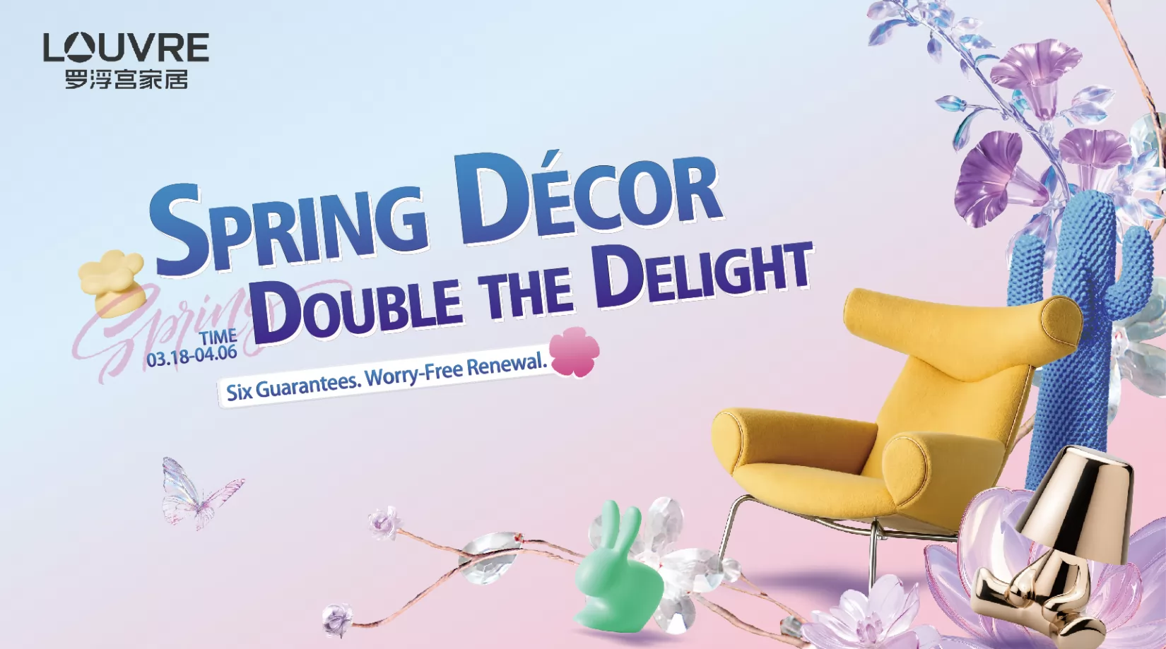 Spring Décor, Double the Delight