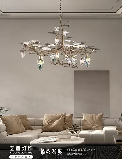 YIGONG Lighting Fuxing Copper Lamp