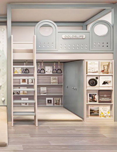 ColorLife-Children's room-Play on bunk beds