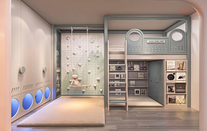 ColorLife-Children's room-Play on bunk beds