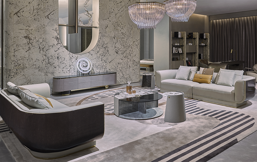 Van Bach Modern Modern Light Luxury Leather Sofa Lafite